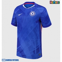 Camisa de Futebol Chelsea Alejandro Garnacho #49 Equipamento Principal 2025-26 Manga Curta
